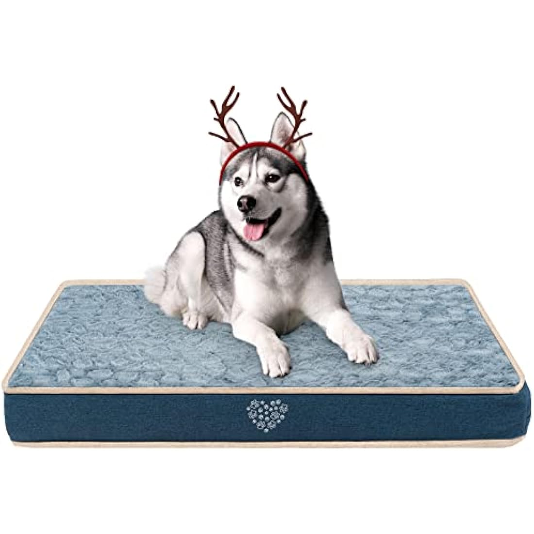 VANKEAN Waterproof Reversible Dog Bed Mat | Washable Crate Mattress