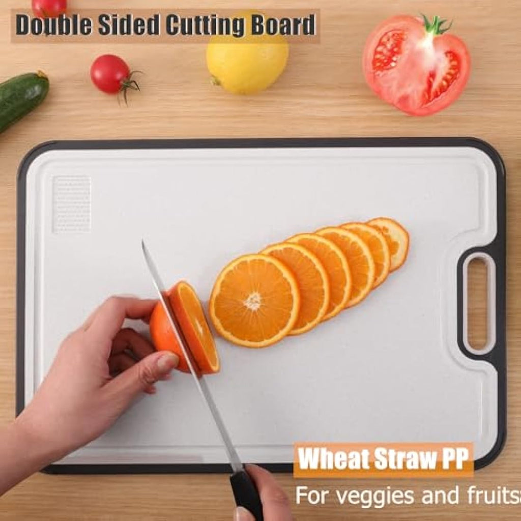Titanium Cutting Board – Double Sided Non-Slip Chopping Board