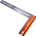 Presch 400mm Try Square – Precision Carpenter Square with Marking Gauge