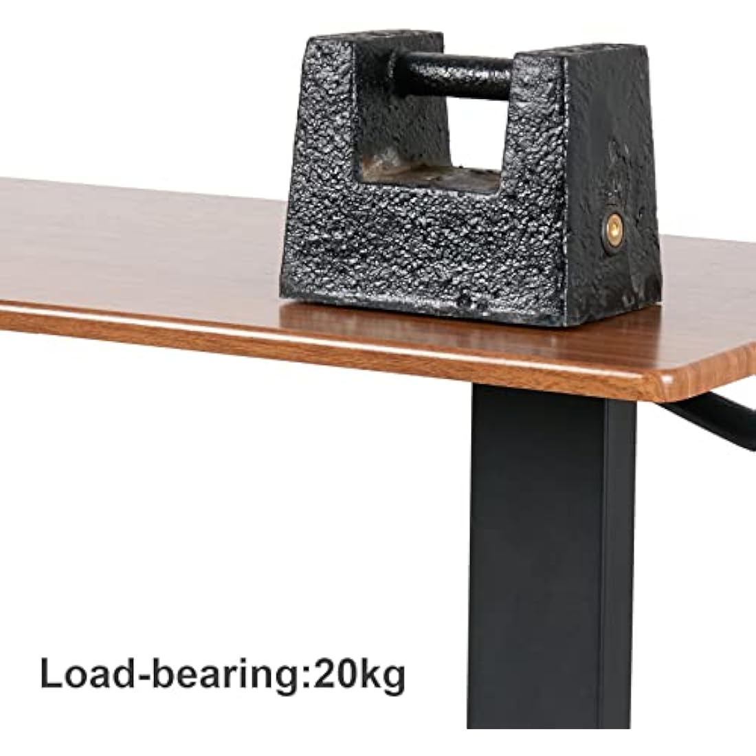 FATIVO Adjustable Overbed Table – C-Shaped Rolling Laptop Side Table