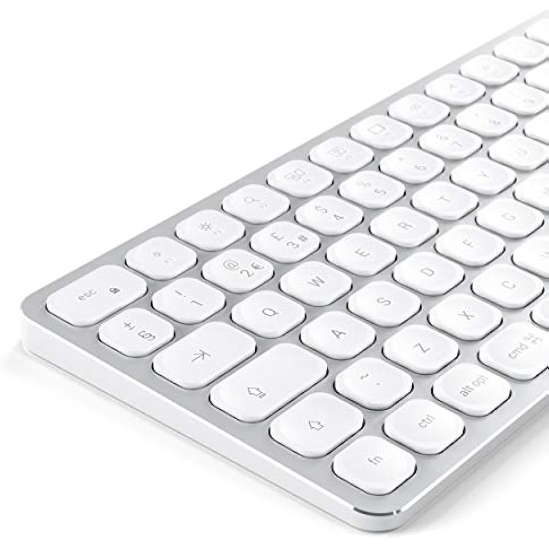Satechi Aluminum Wired USB Keyboard with Numeric Keypad – Silver
