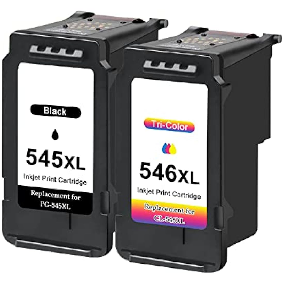 Toner Kingdom PG-545XL CL-546XL Ink Cartridges for Canon Pixma – 2 Pack