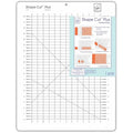June Tailor Shape Plus Slotted Rotary Cutting Ruler for Quilting