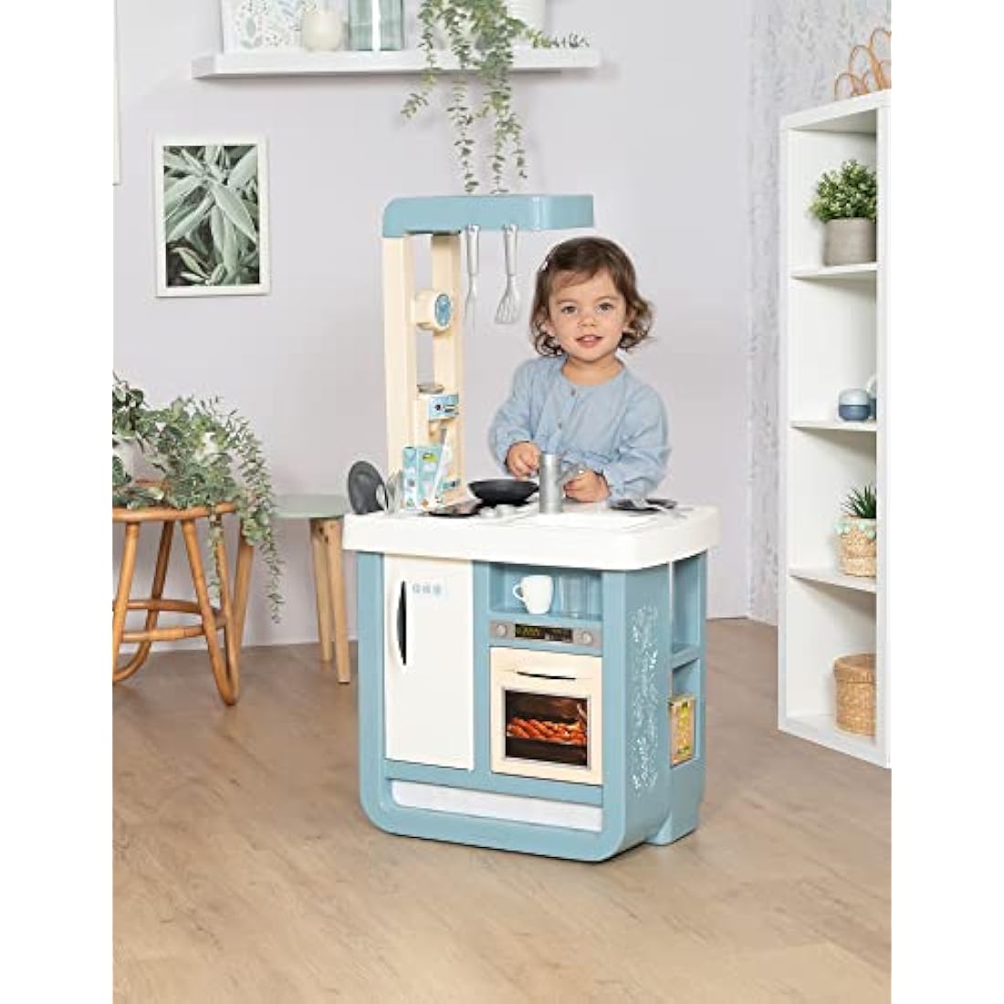 Smoby Bon Appetit Kids Kitchen Playset – Interactive Toy with Sounds