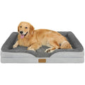 Nepfaivy Orthopedic Dog Bed – Waterproof Large Sofa Bed with Washable Cover