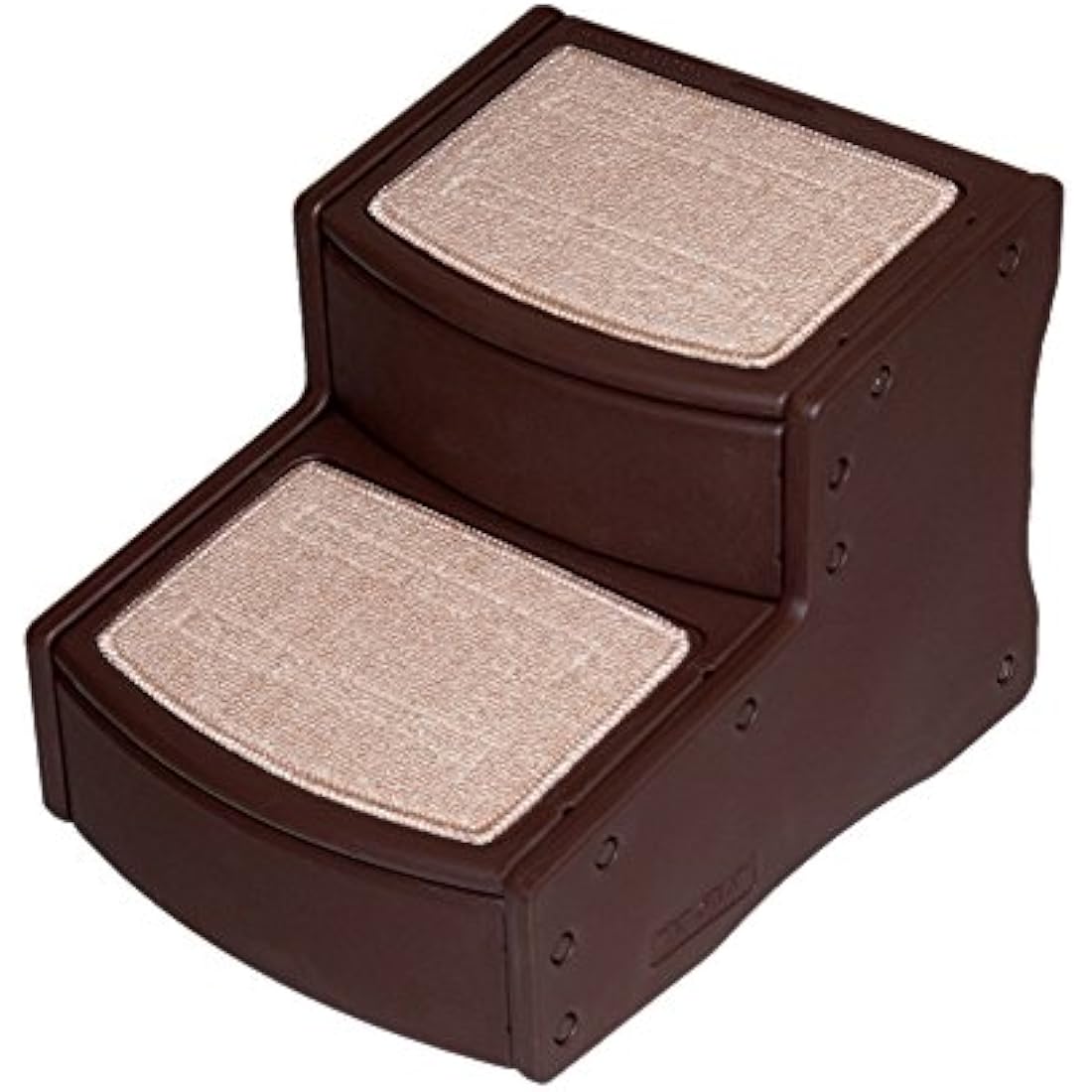 Pet Gear Easy Step II Dog Stairs – Washable Tread, Chocolate Cream