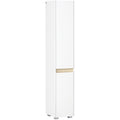 kleankin Slim Tall Bathroom Cabinet – 5-Tier Freestanding Storage, White