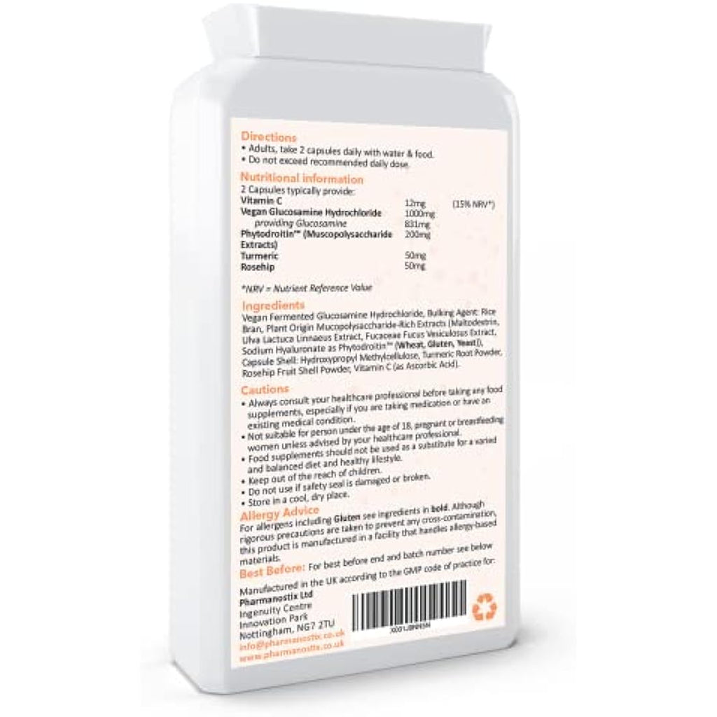 Jolof Store Vegan Glucosamine & Phytodroitin Complex – 90 Capsules
