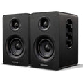 Sanyun SW208 3" Bluetooth 5.0 Bookshelf Speakers | 60W Carbon Fiber HiFi