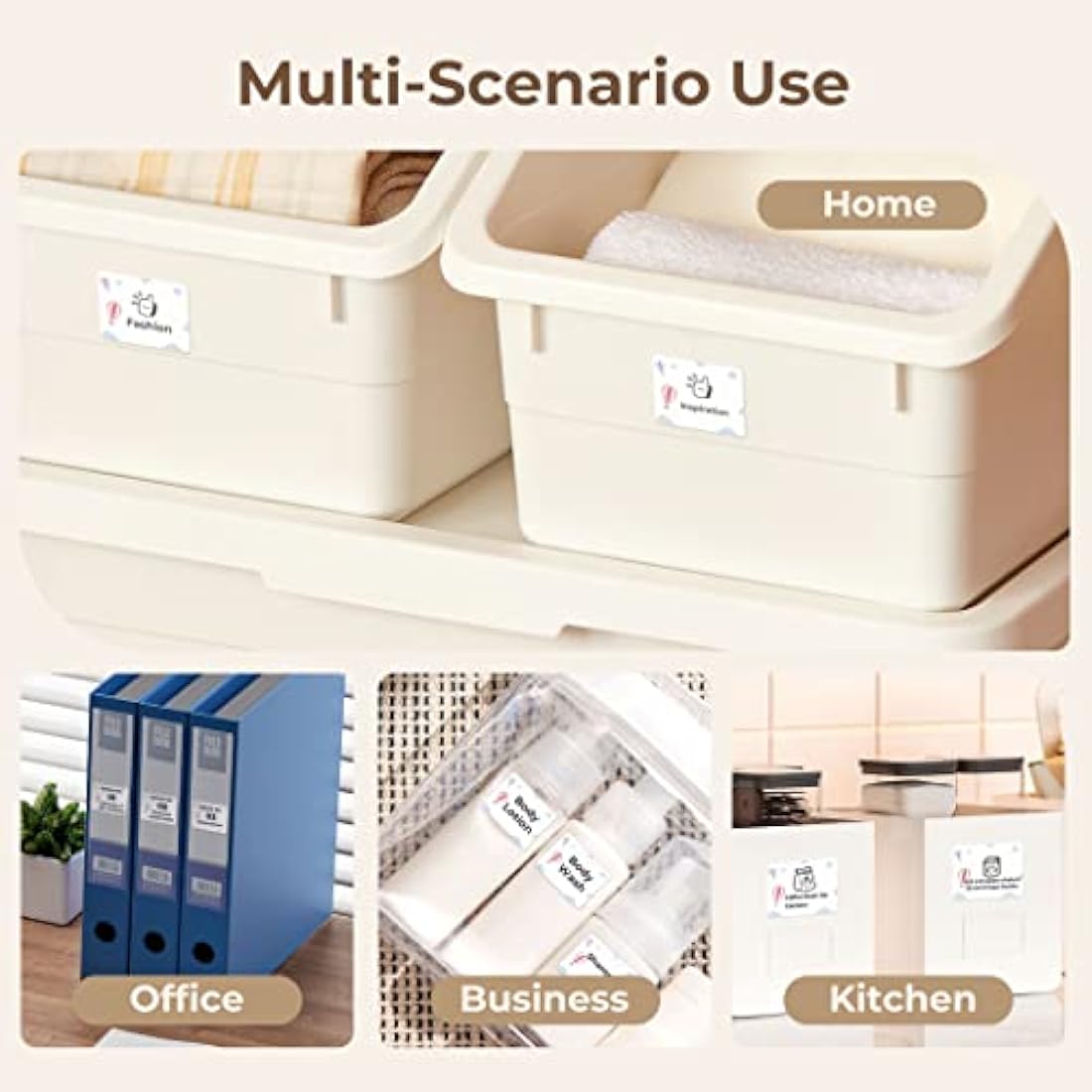 NIIMBOT Thermal Labels 40x30mm Waterproof Stickers for B21 B3S B1