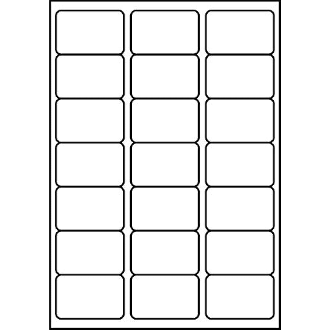 A4 Self Adhesive Address Labels | 2100 Labels | 100 Sheets