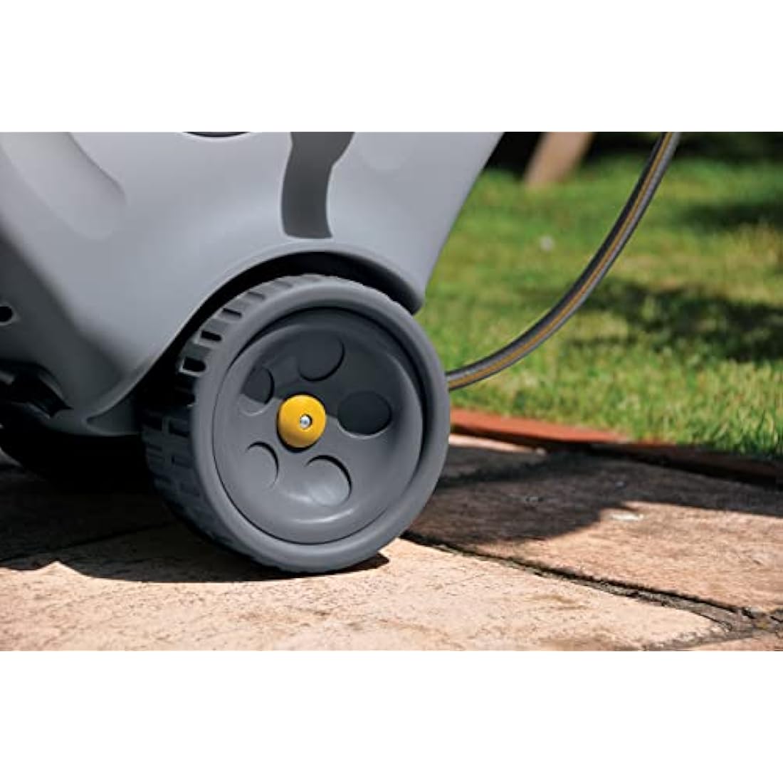 Hozelock Fast Reel Cart | 40m Retractable Hose Reel with Wheels