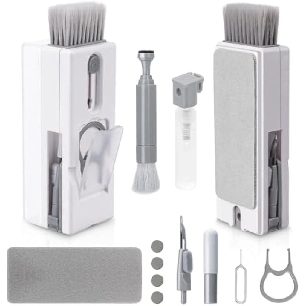 Alyvisun 11-in-1 Keyboard Cleaning Kit | Laptop & Phone Cleaner, Grey