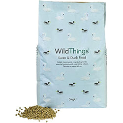 Wild Things Swan & Duck Food – Floating Pellets for Wildfowl, 5kg