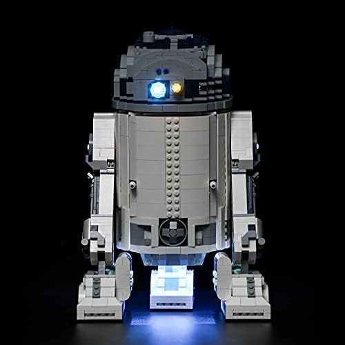 Briksmax LED Lighting Kit for LEGO Star Wars R2-D2 75308 Model