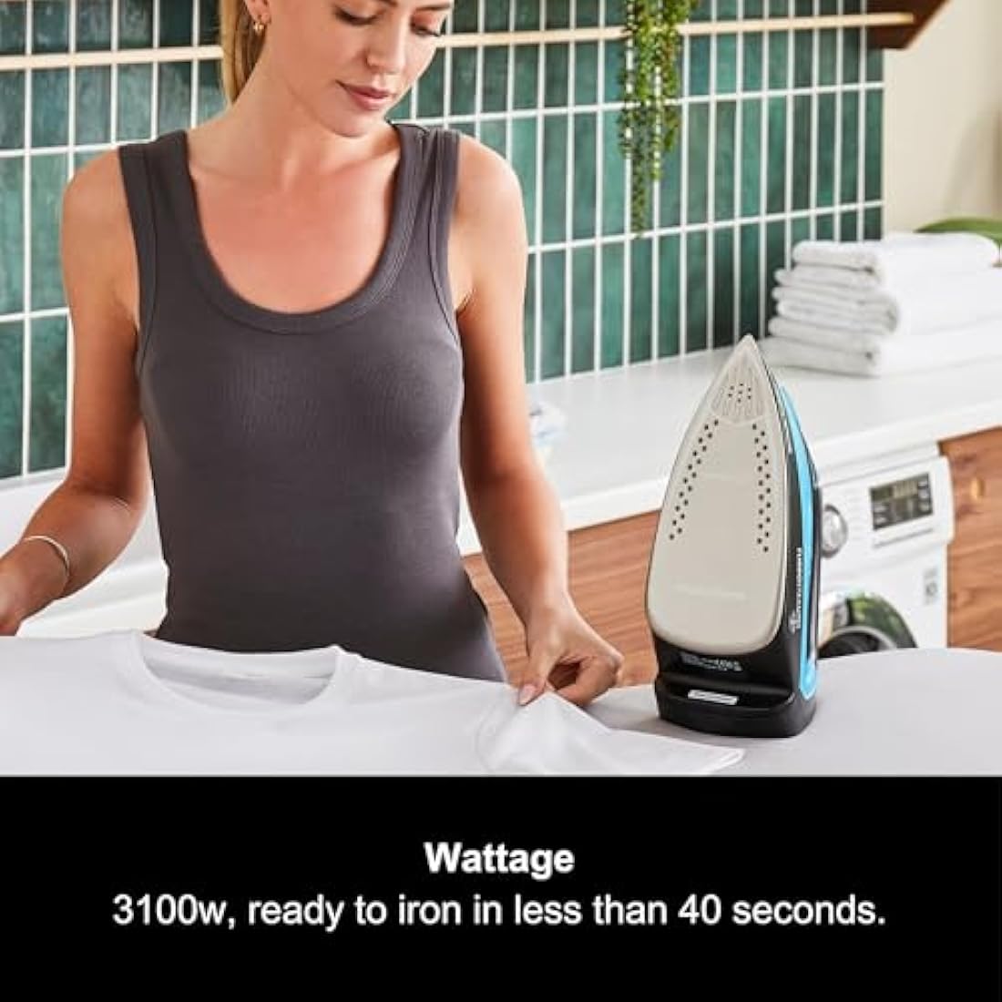 Morphy Richards Turbosteam Pro Steam Iron | 3100W Ceramic Soleplate