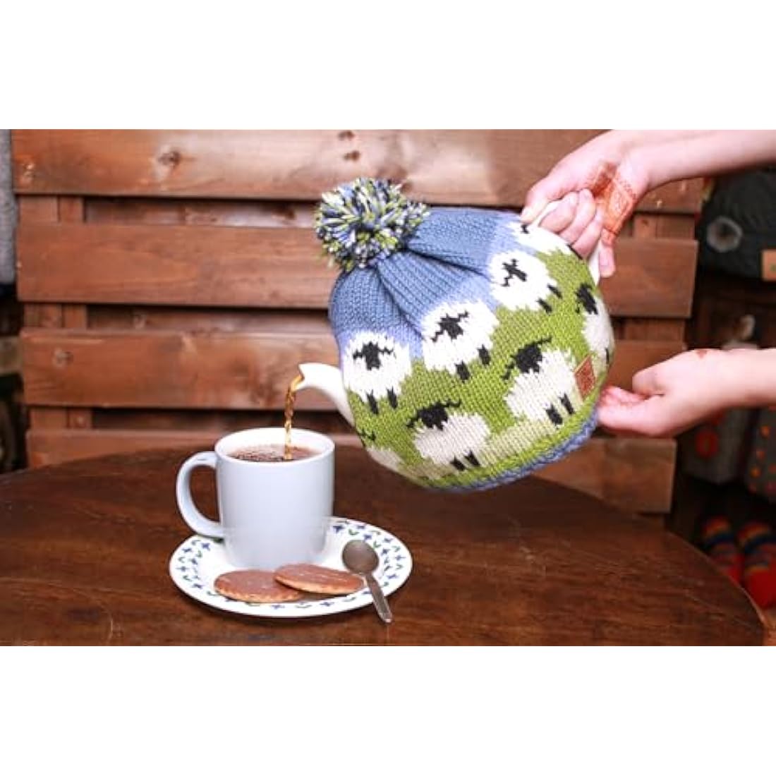 Pachamama Sheep Wool Tea Cosy | Insulated 4-6 Cup Teapot Cover