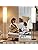 GyroVu 65” Modern Floor Lamp | Paper Lantern Shade with 3 Color Modes