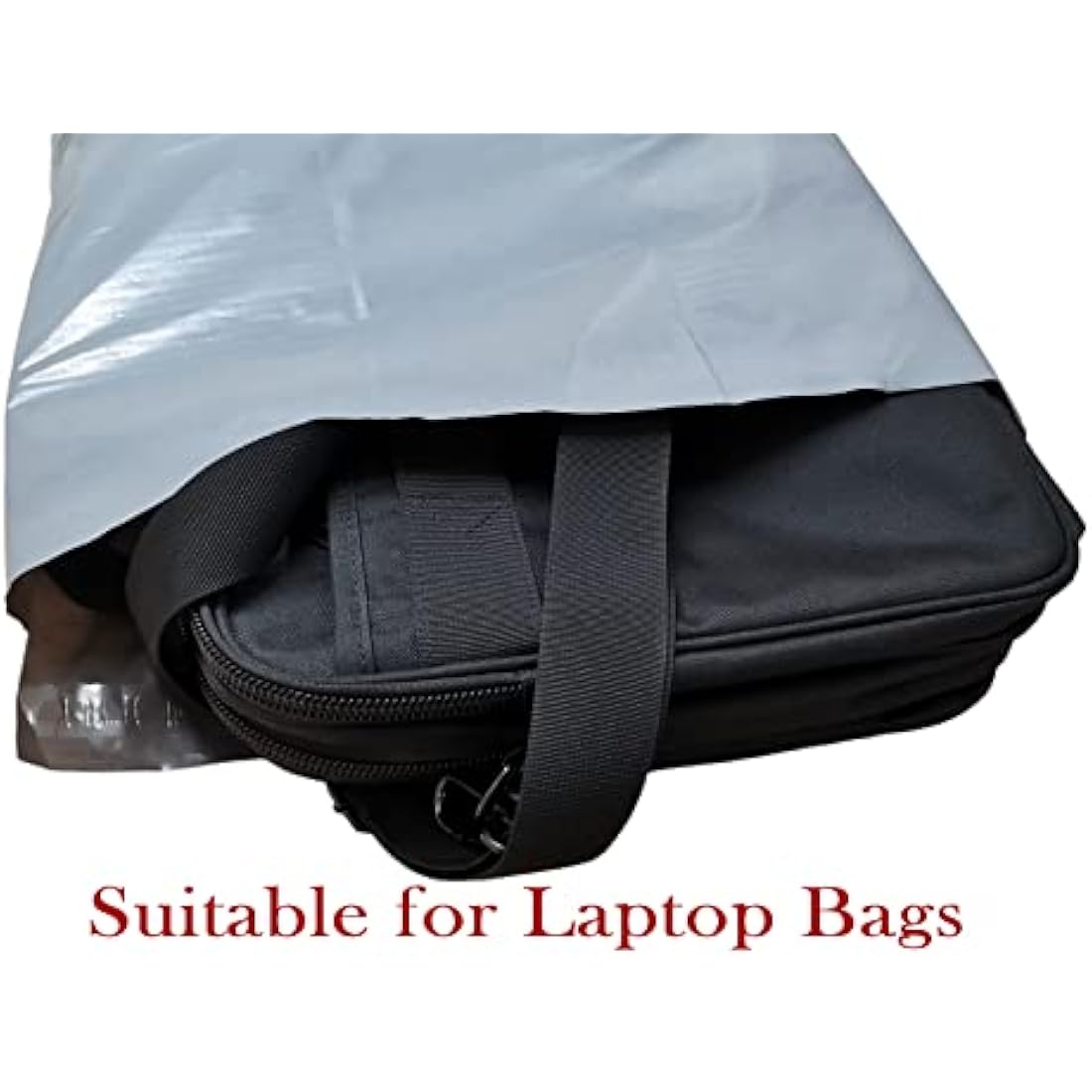 MSDS-SOLUTIONZ Grey Poly Mailing Bags | 17x22 Self-Seal Mailers, 100 Pack