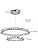 Jolof Store Modern 2-Ring Crystal LED Chandelier | Cool White Stainless Steel