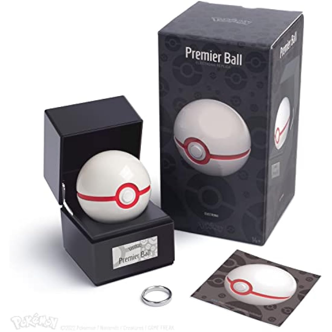The Wand Company Pokémon Premier Ball – Die-Cast Electronic Replica
