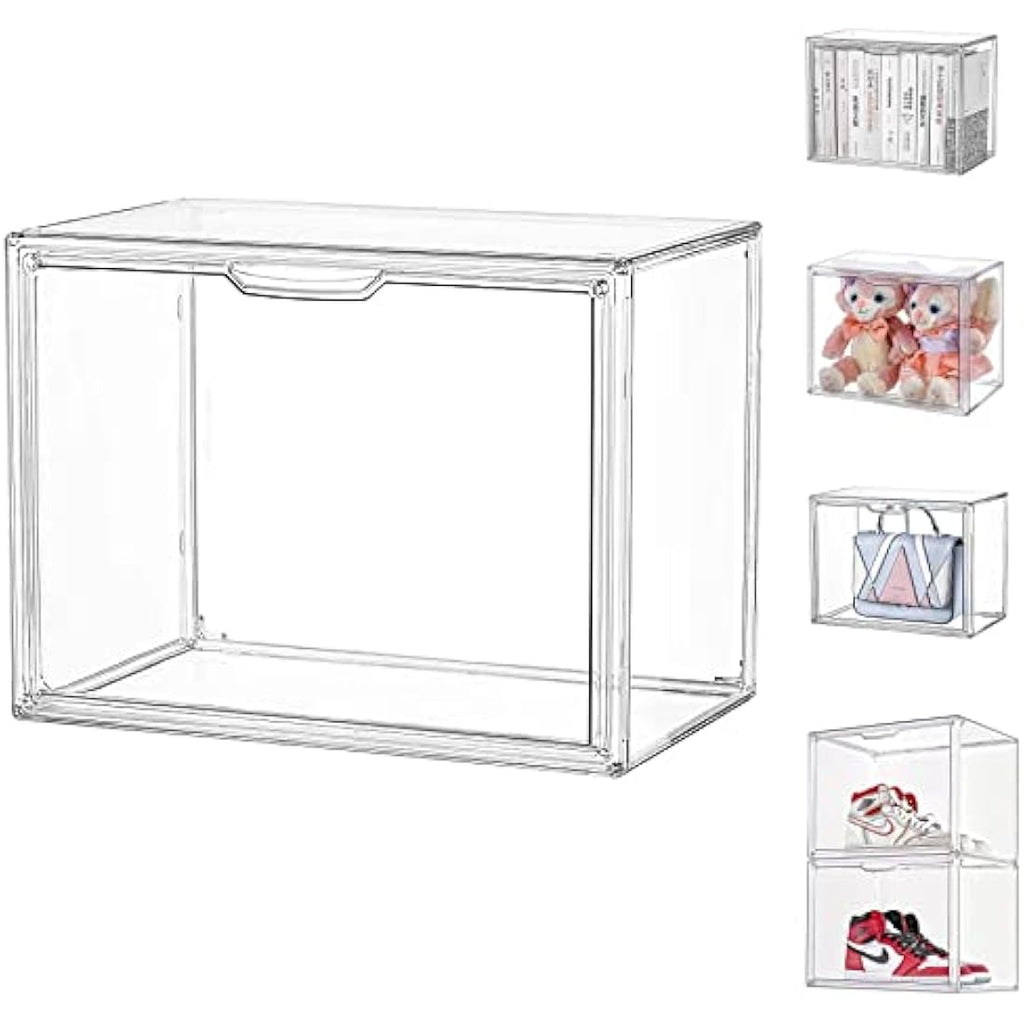 Siyecioa Stackable Acrylic Display Case for Funko Pop & Minifigures