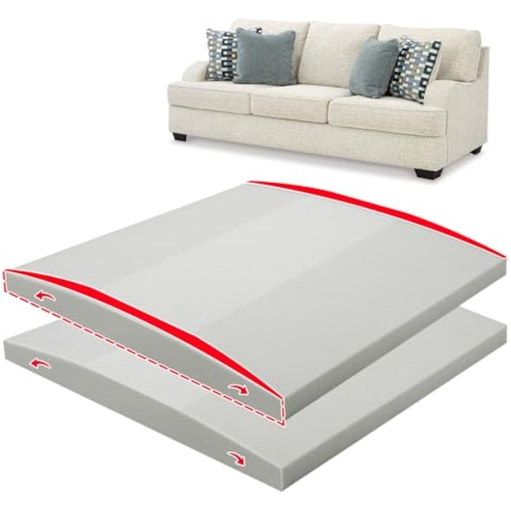 Baibu Sofa Cushion Support for Sagging Seats | High Density Foam, 2-Pack
