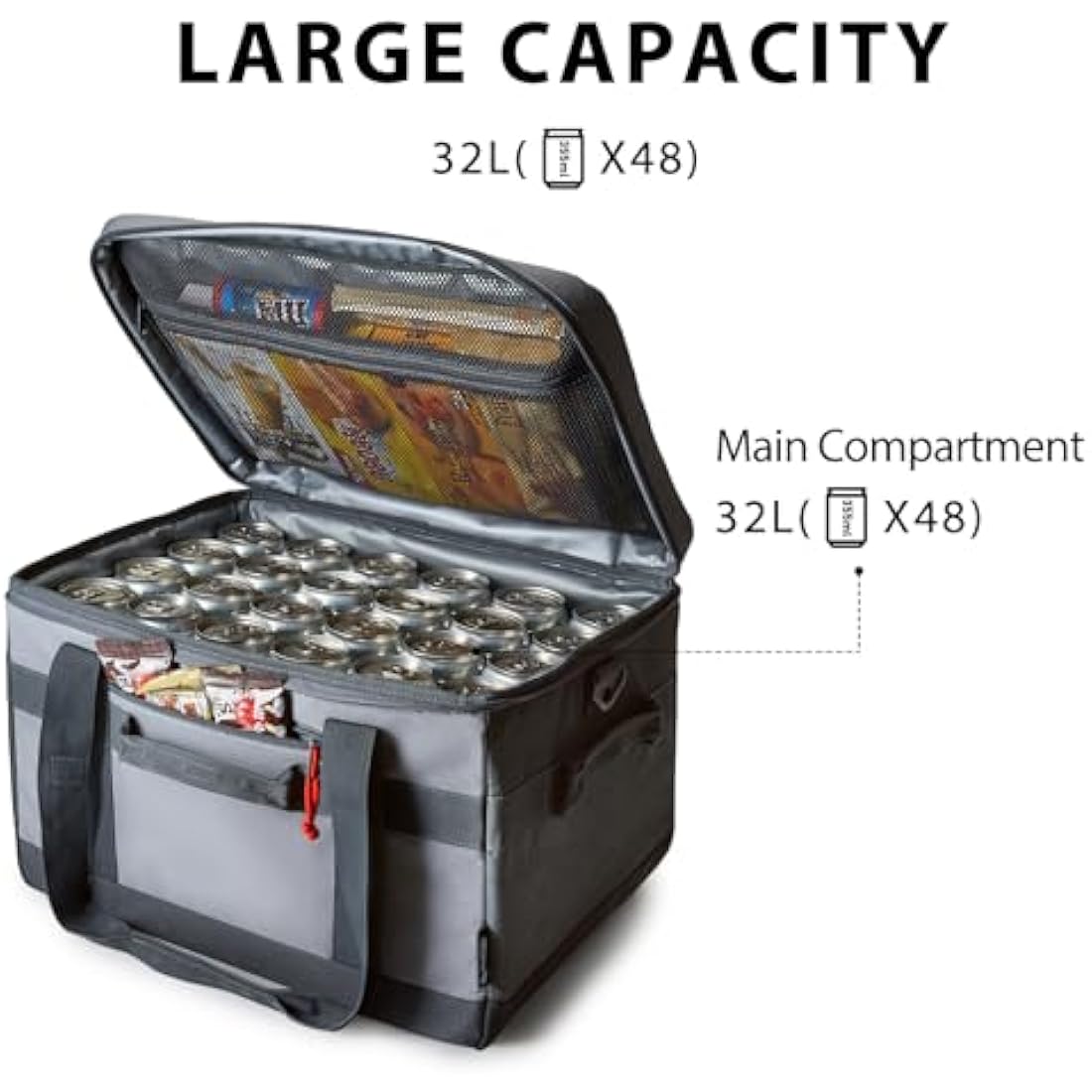 TOURIT 40-Can Insulated Soft Cooler Bag | 32L Leak-Proof Collapsible Cooler