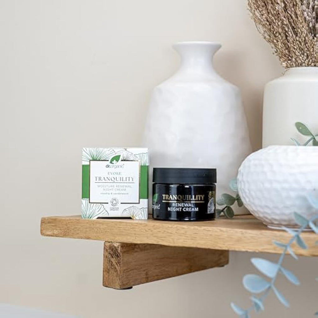 Dr Organic Night Cream – Rosehip & Sandalwood Moisture Renewal 50ml
