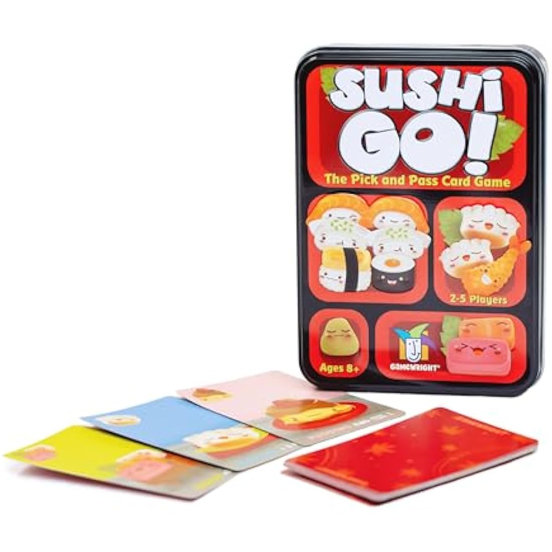 Sushi Go! Card Game by Gamewright – Fast-Paced Family Strategy Game