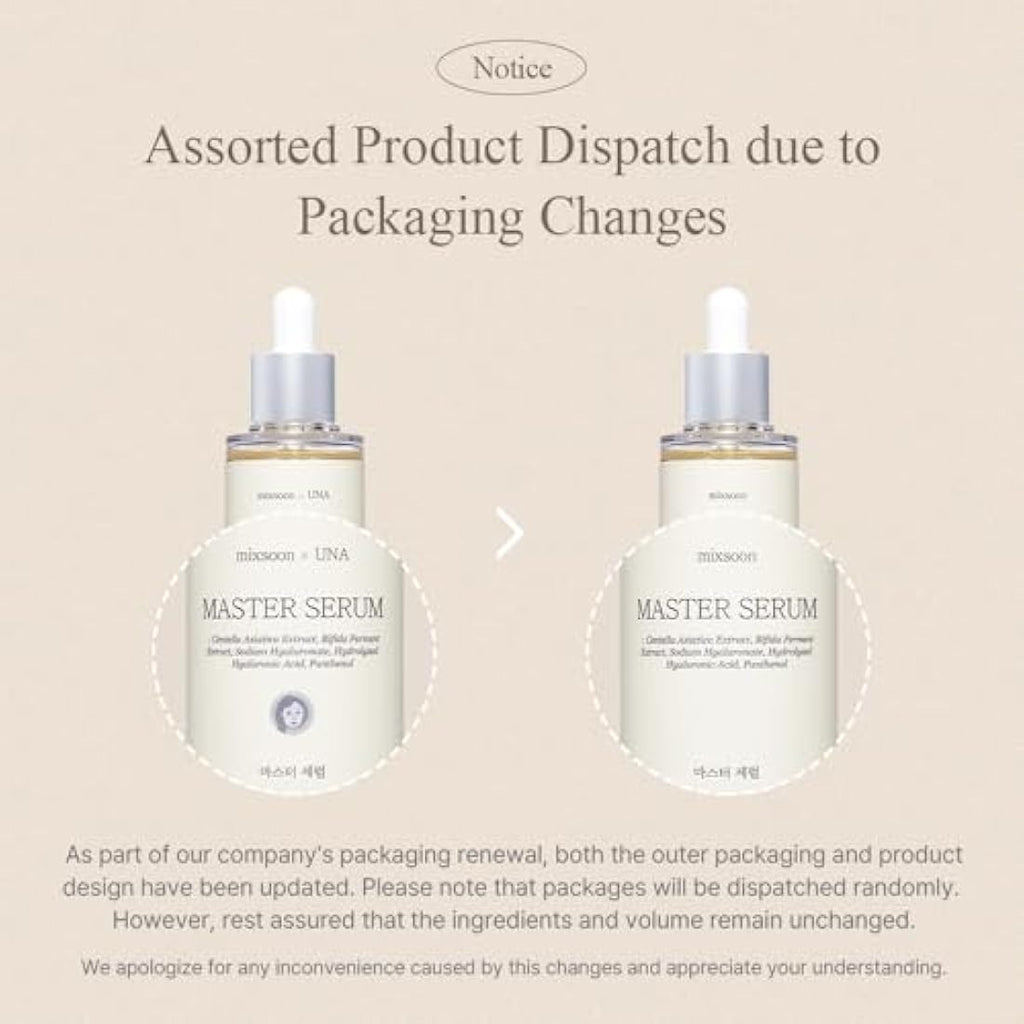 mixsoon Master Serum - Hydrating Barrier Repair with Centella & Bifida