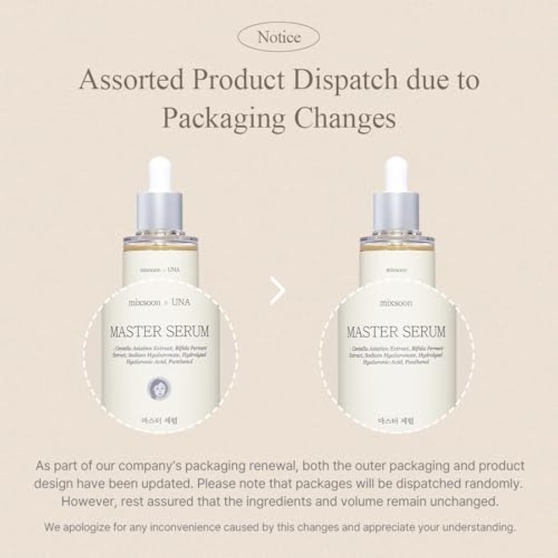 mixsoon Master Serum - Hydrating Barrier Repair with Centella & Bifida