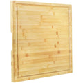 XL Bamboo Cutting Board – 50cm Butcher Block with Juice Groove