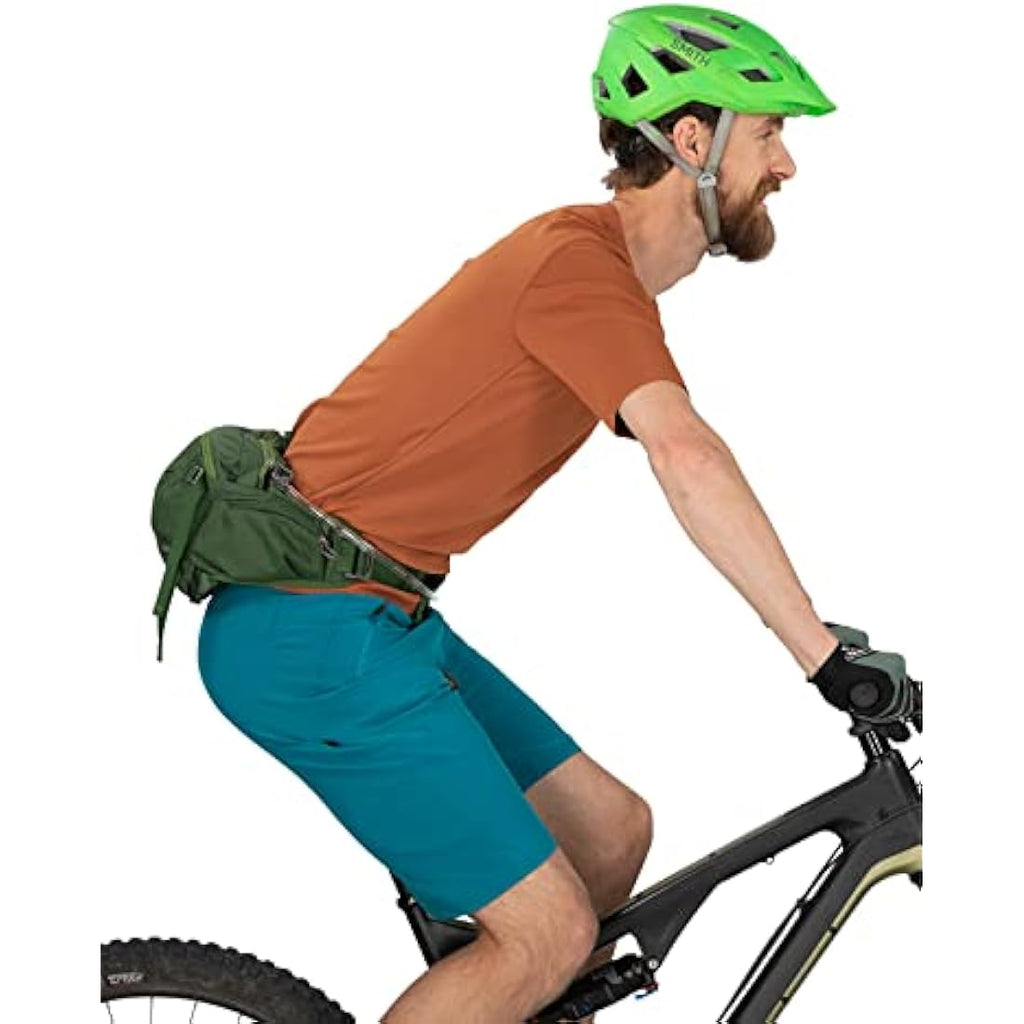 Osprey Seral 7 Lumbar Biking Hydration Pack with 1.5L Reservoir – Red