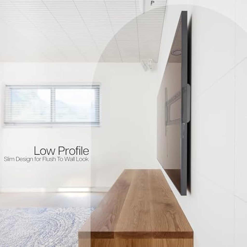 VIVO Heavy Duty TV Wall Mount | Fixed Low Profile for 43-90 inch Screens