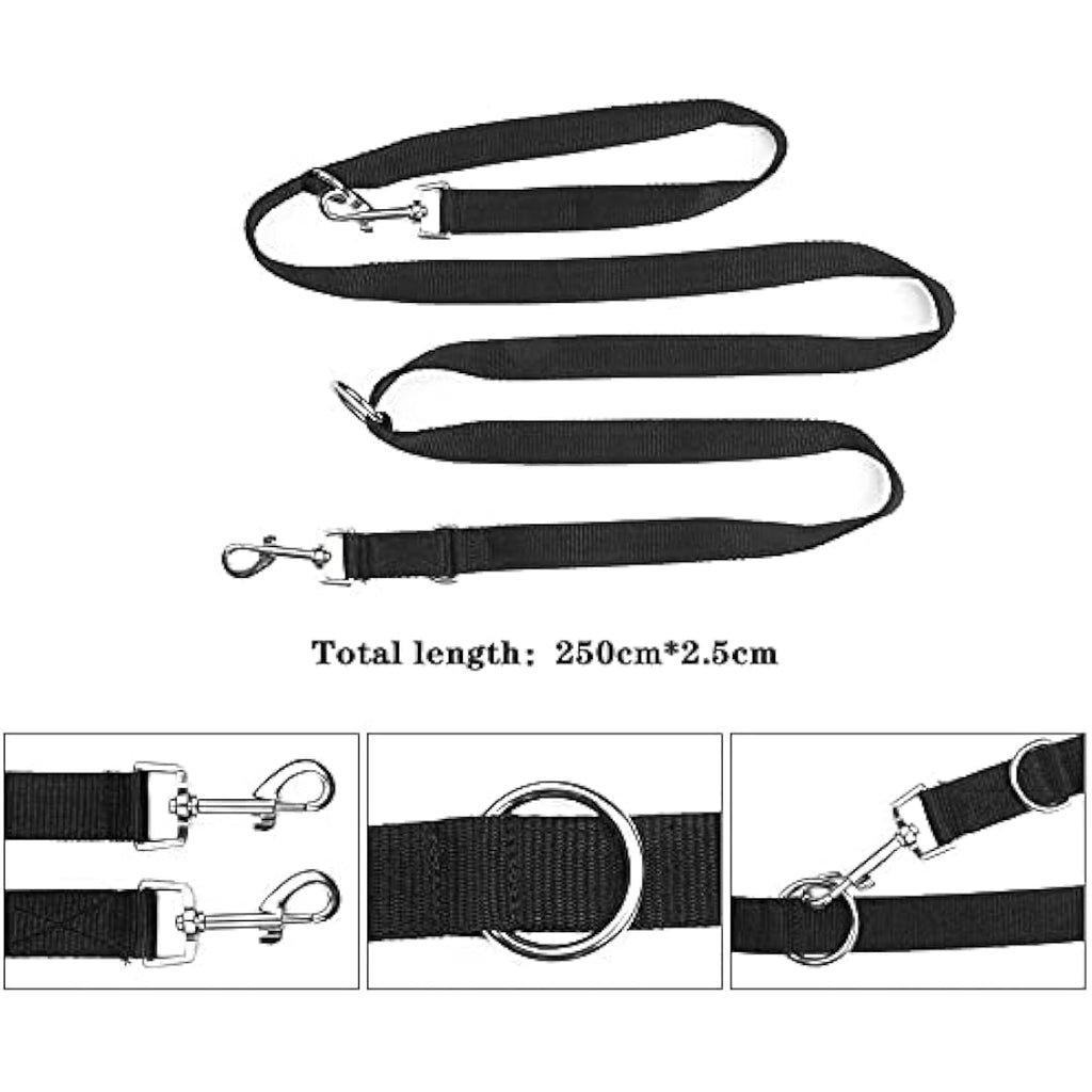 Double Ended Dog Training Lead | Durable Hands-Free Leash