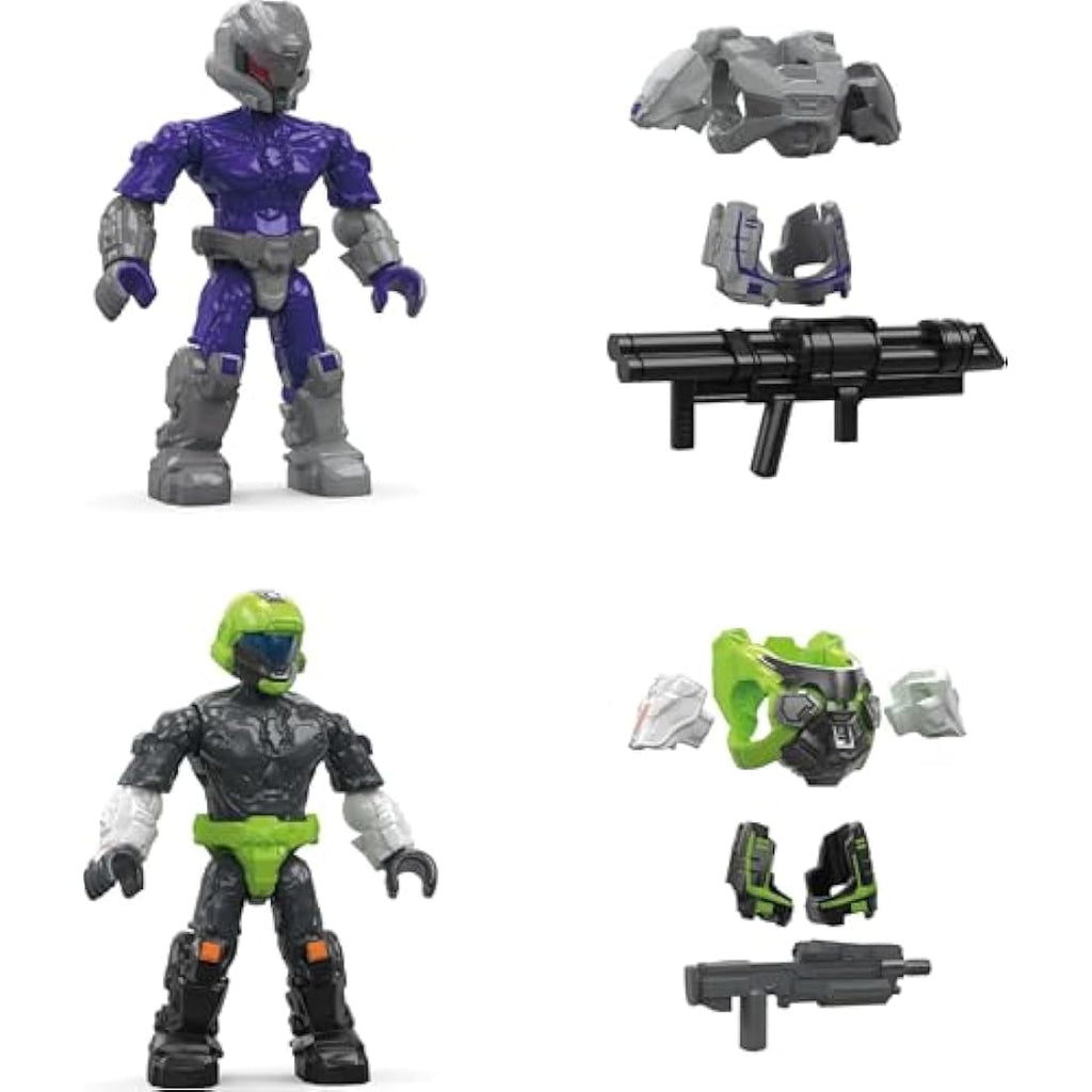 Mega Halo UNSC Arctic Burn Wasp Building Set with 2 Figures – 342 Pcs