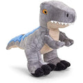 Deluxe Paws Raptor Dinosaur Plush – 100% Recycled Eco-Friendly Soft Toy