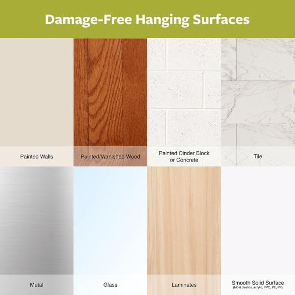 Command Large Picture Hanging Strips, White - 12 Pairs (24 Strips)