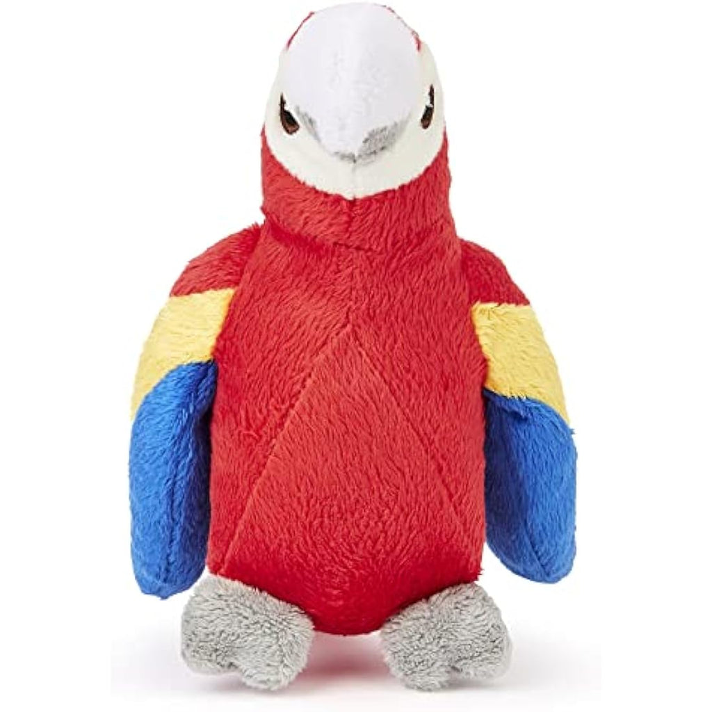 Zappi Co Recycled Parrot Plush Toy – 15cm Eco-Friendly Stuffed Animal