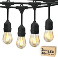 Svater 96FT Outdoor LED String Lights – IP65 Waterproof S14 Festoon Lights