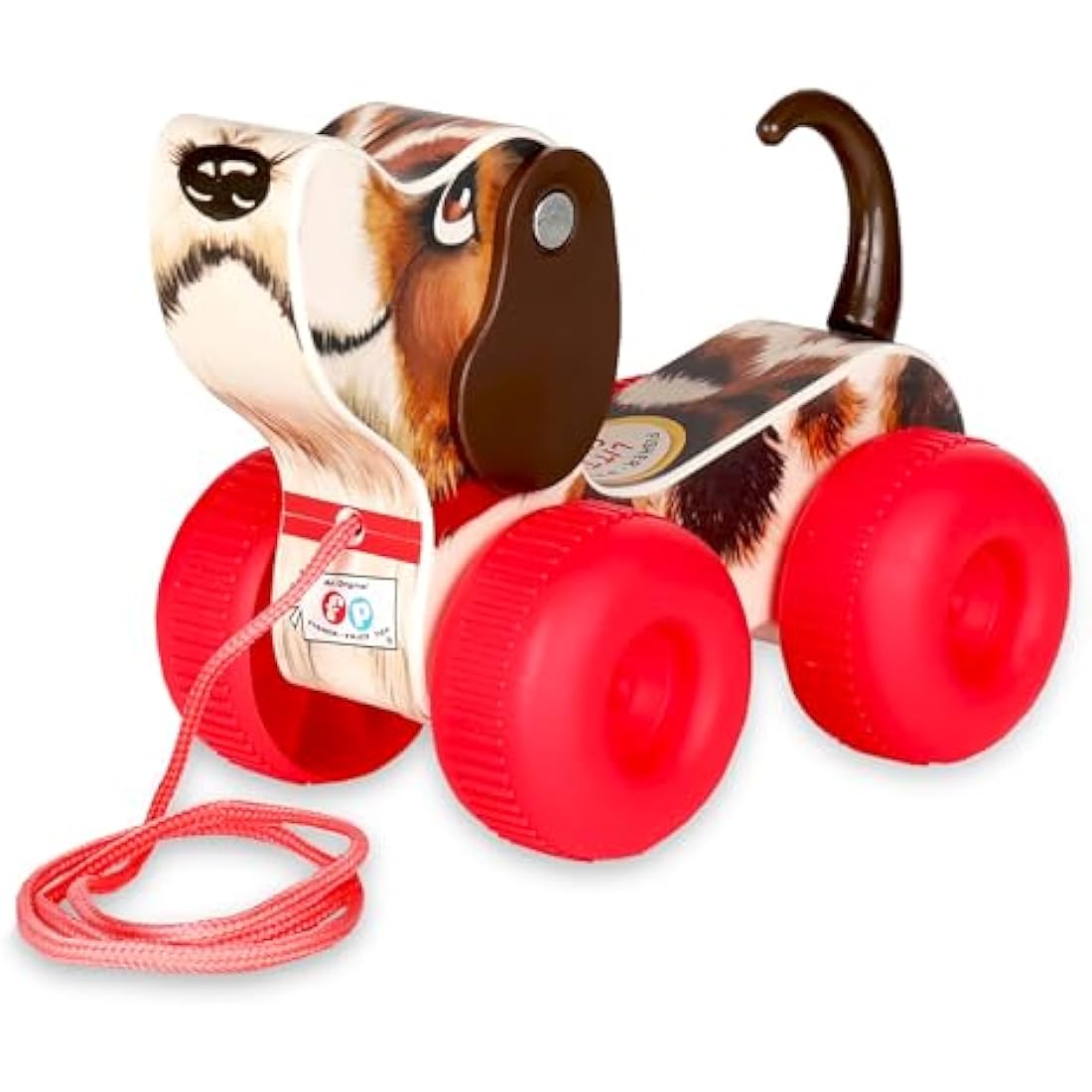 Fisher Price Classics Little Snoopy Pull Along Toy - Retro Dog for Kids