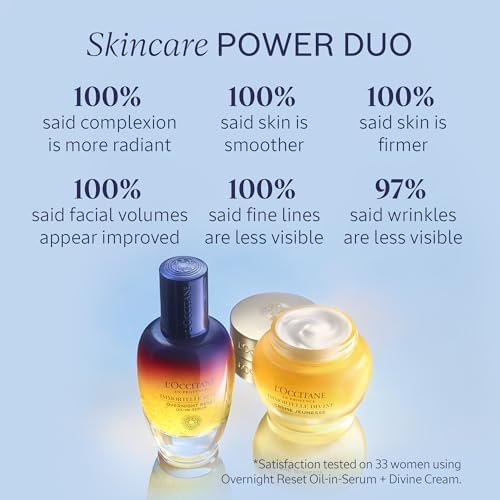 L'OCCITANE Immortelle Overnight Reset Serum - 30ml Vegan Face Skincare