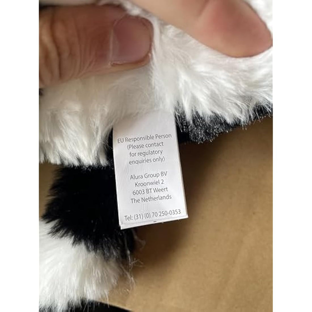 Zappi Co Border Collie Plush Toy – 30cm Eco-Friendly Stuffed Animal