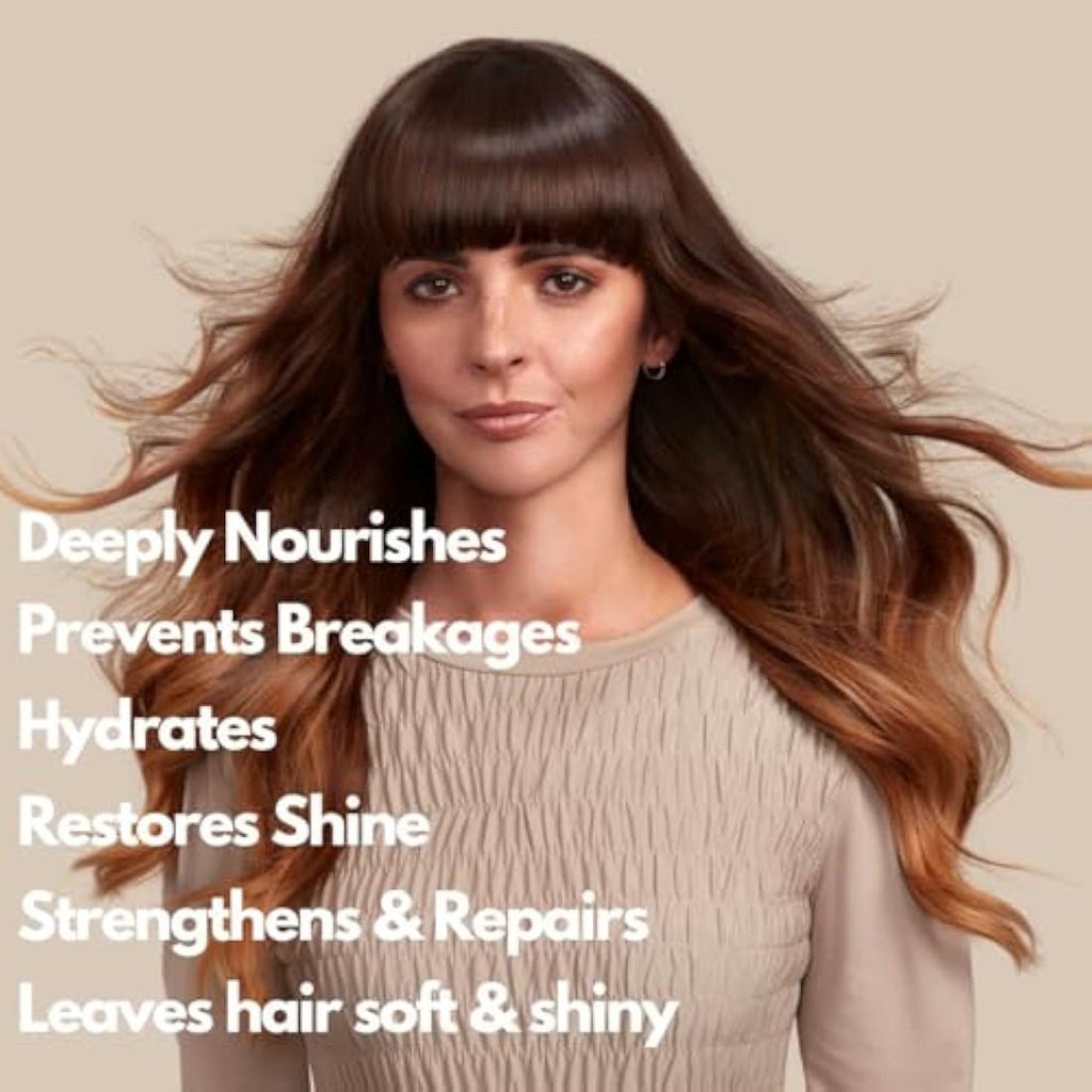 Moo & Yoo Miracle Hair Mask – Vegan Marula Oil Treatment for Dry Hair