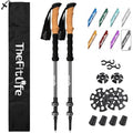 TheFitLife Trekking Poles – 7075 Aluminum Hiking Sticks with Cork Grips