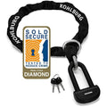 KOHLBURG 13mm Heavy Duty Motorcycle Chain Lock | 150cm Sold Secure Diamond