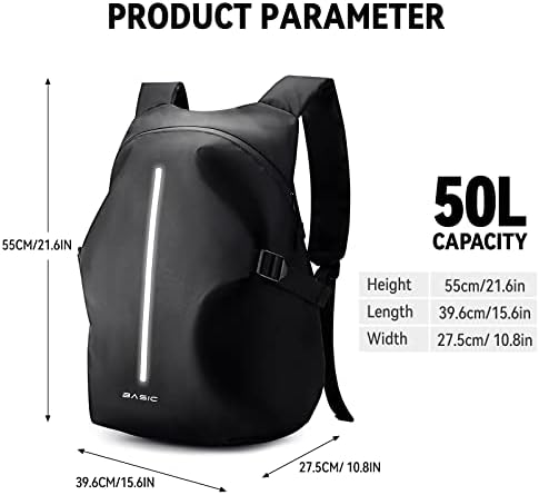 Waterproof Motorcycle Helmet Backpack | Laptop Travel Bag