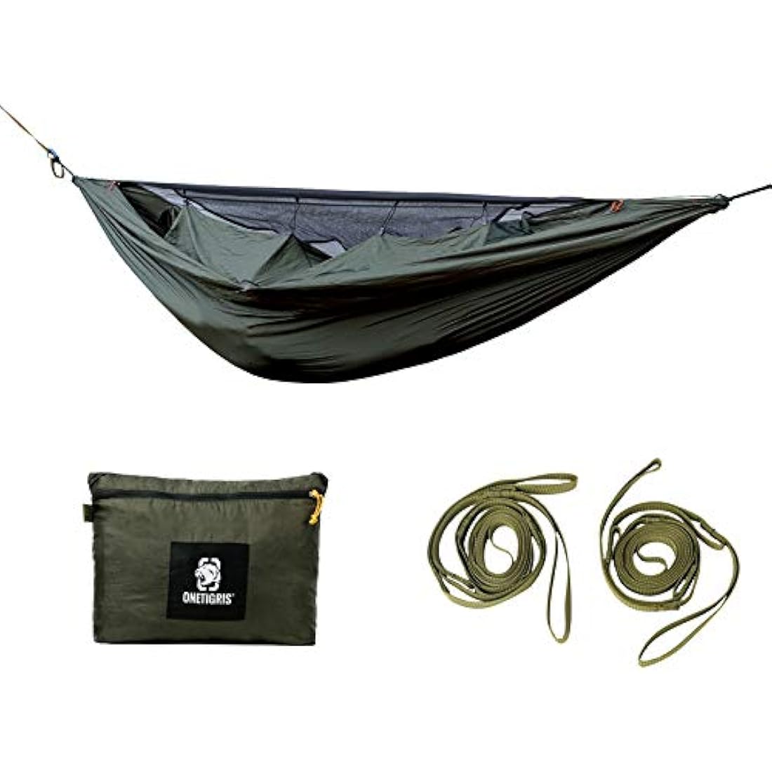 OneTigris KOMPOUND Camping Hammock with Mosquito Net & Cover – OD Green