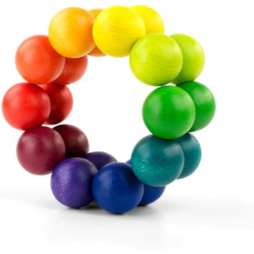 Playable ART Ball – Colorful Wooden Sensory Toy & Desk Sculpture
